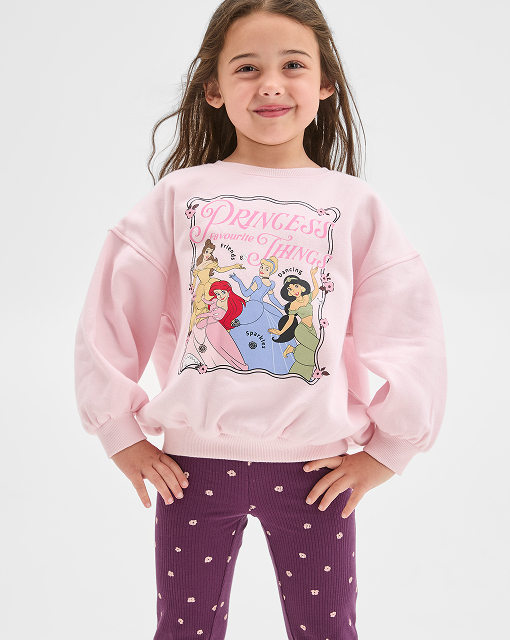 Disney Princess Australian Cotton blend jumper and flare pants set