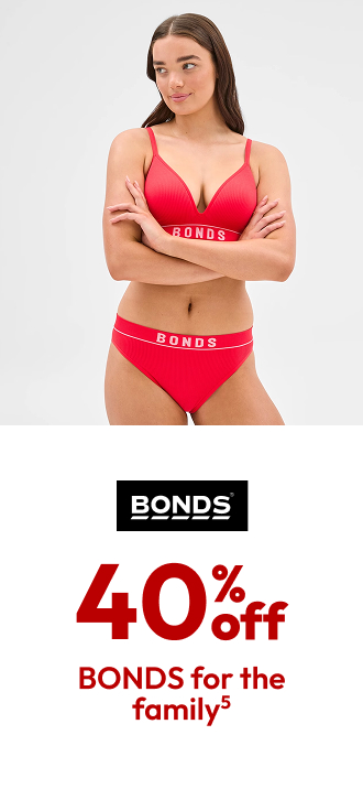 40% off BONDS for the family