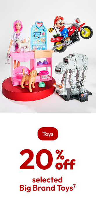 20% off selected Big Brand Toys