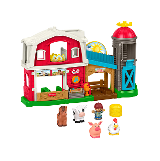 Little People Caring Fun Animal Farm Playset