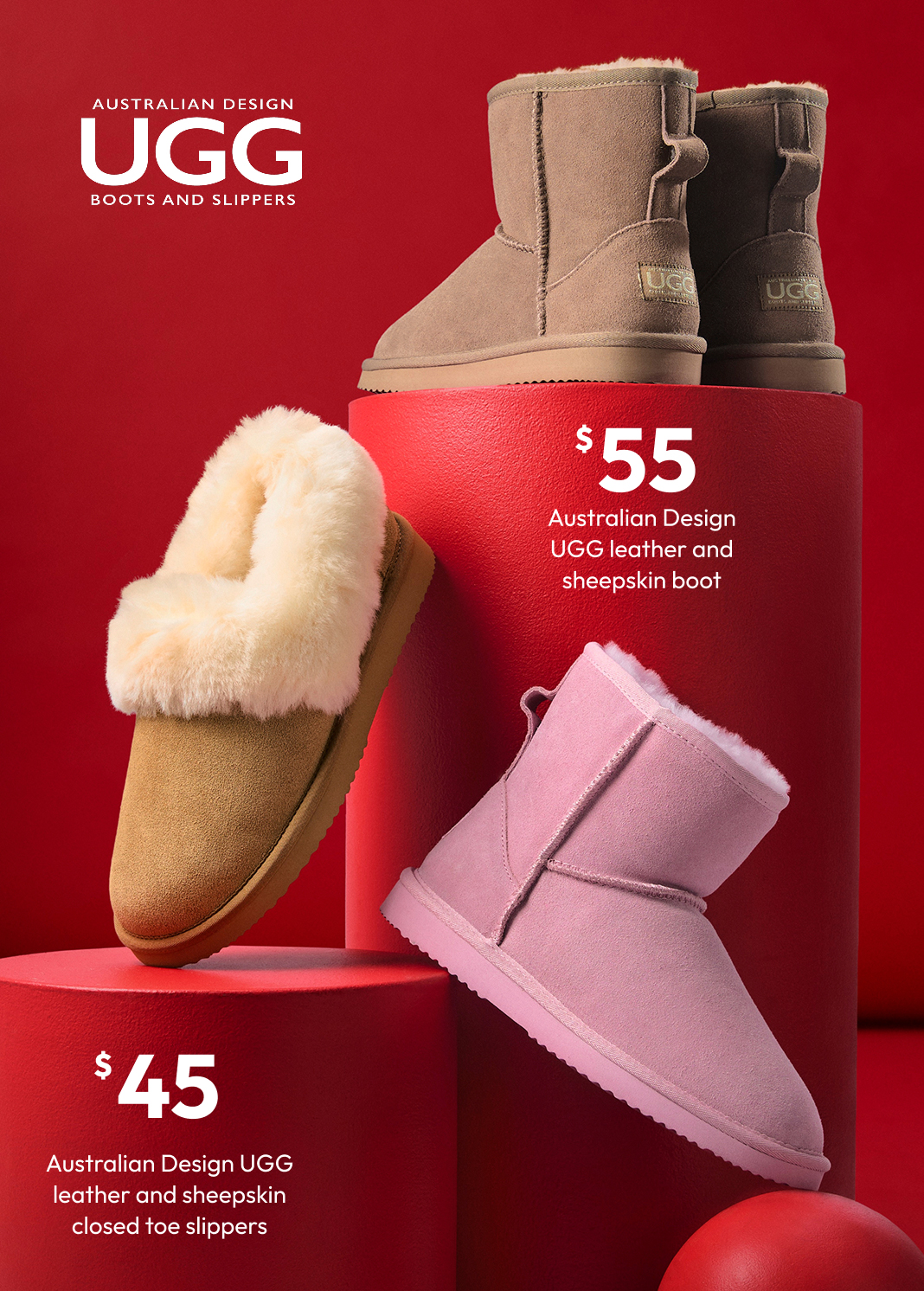 Australian Design UGG Boots and Slippers