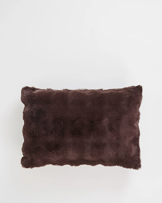 Faux fur cushion