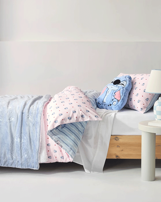 Disney Stitch Australian Cotton reversible QCS