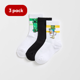 Minecraft crew socks