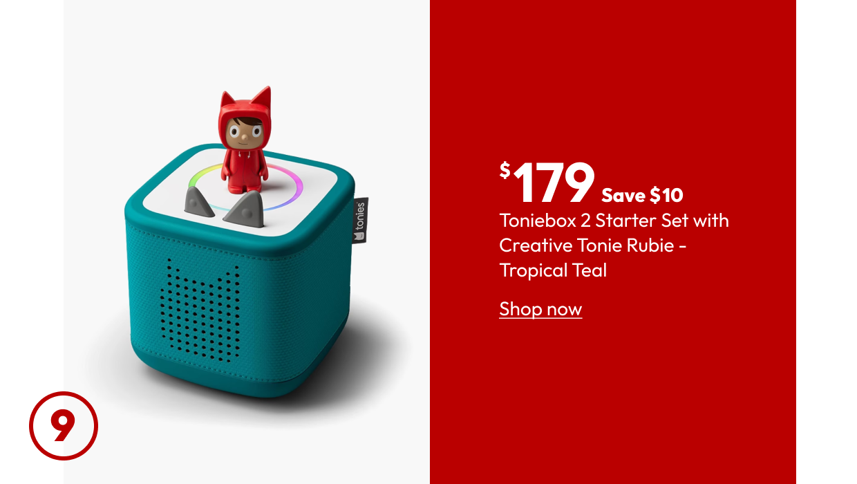 Toniebox 2 Starter Set with Creative Tonie Rubie - Tropical Teal