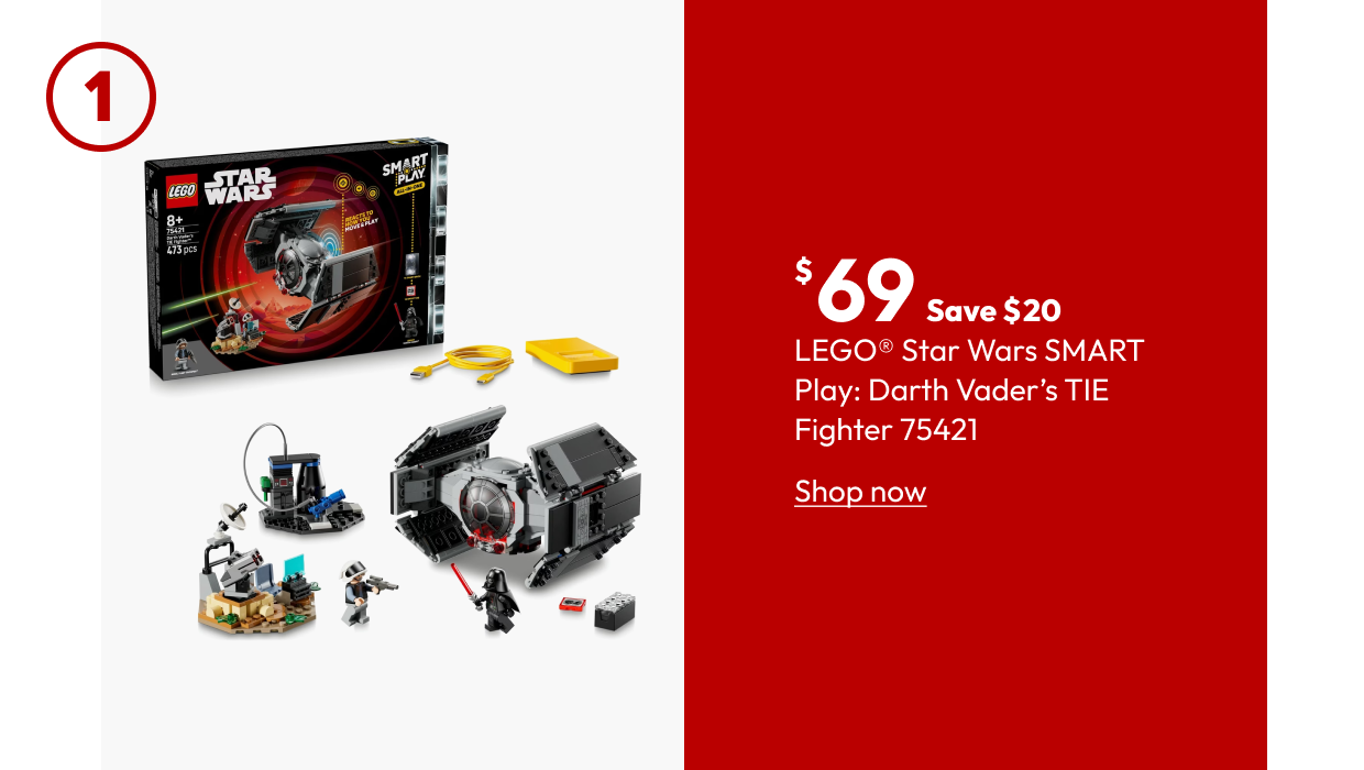 LEGO® Star Wars SMART Play: Darth Vader’s TIE Fighter 75421