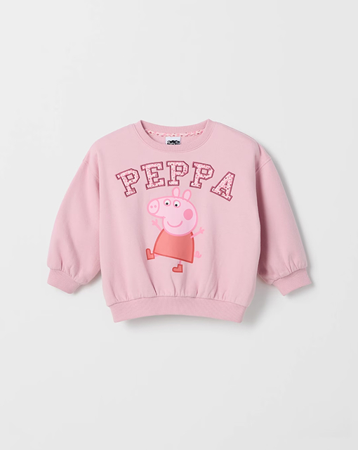 Peppa Pig fleece top. Girls size 1-6