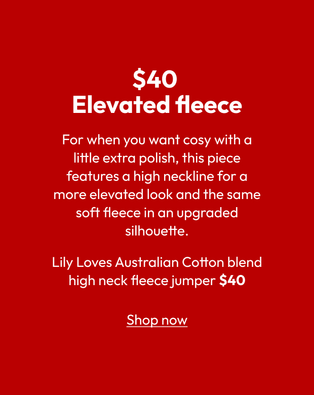 Elevated fleece