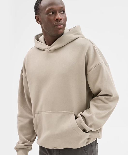 Australian Cotton rich heavyweight oversized hoodie