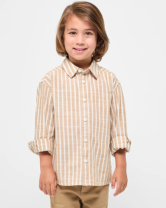 Australian Cotton textured shirt. Boys size 1-8