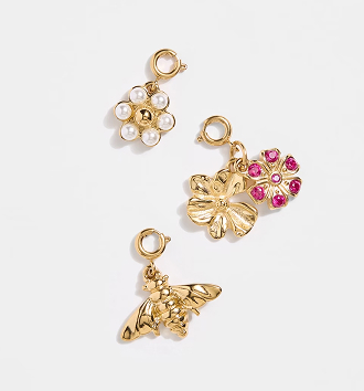 Waterproof 3 pack garden theme charm set