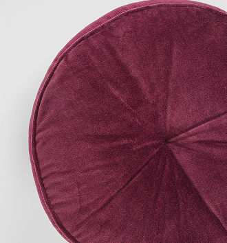 Velvet cushion
