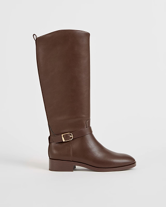 Larissa riding long slant edge boots