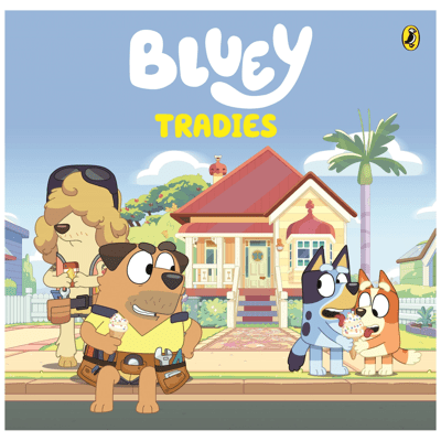 Bluey Tradies - Book