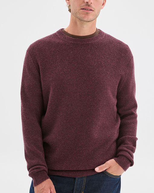 Australian lambswool crew*