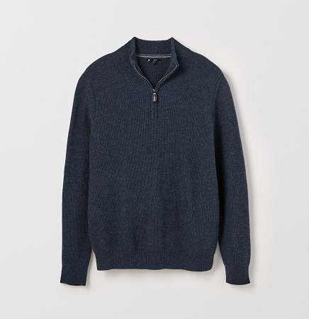 1/2 zip knit*