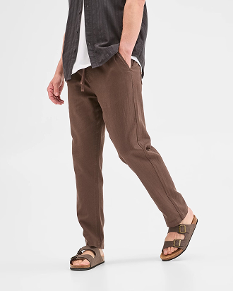 Australian Cotton Relaxed Textured pants^