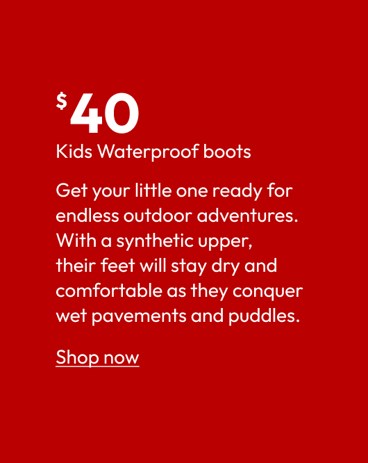 Kids Waterproof boots