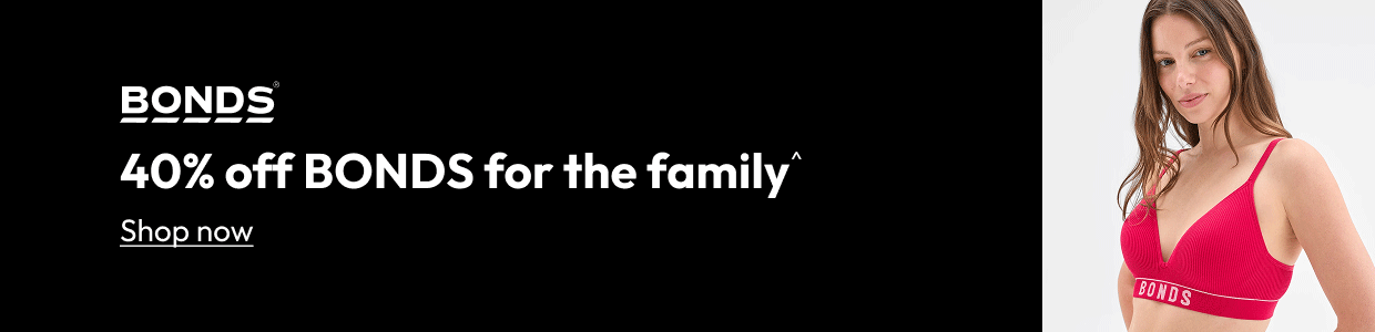 40% off BONDS for the family^