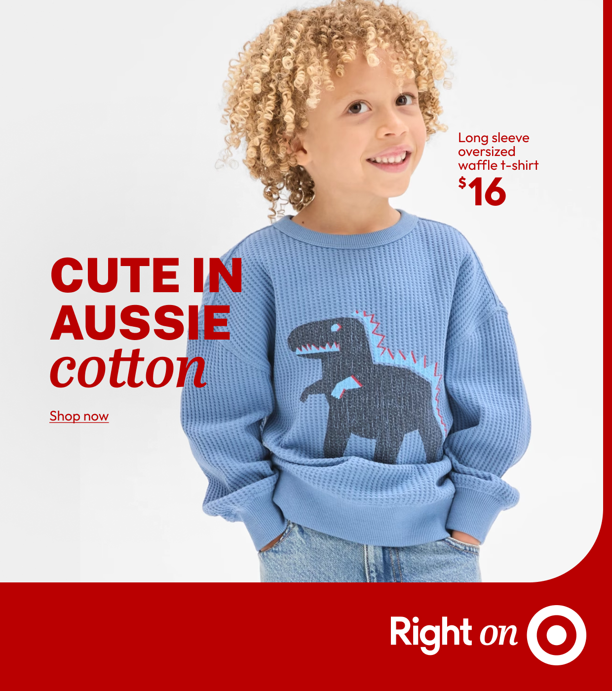 CUTE IN AUSSIE cotton