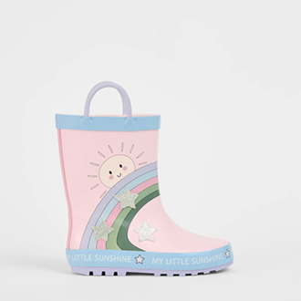 Novelty rainboot