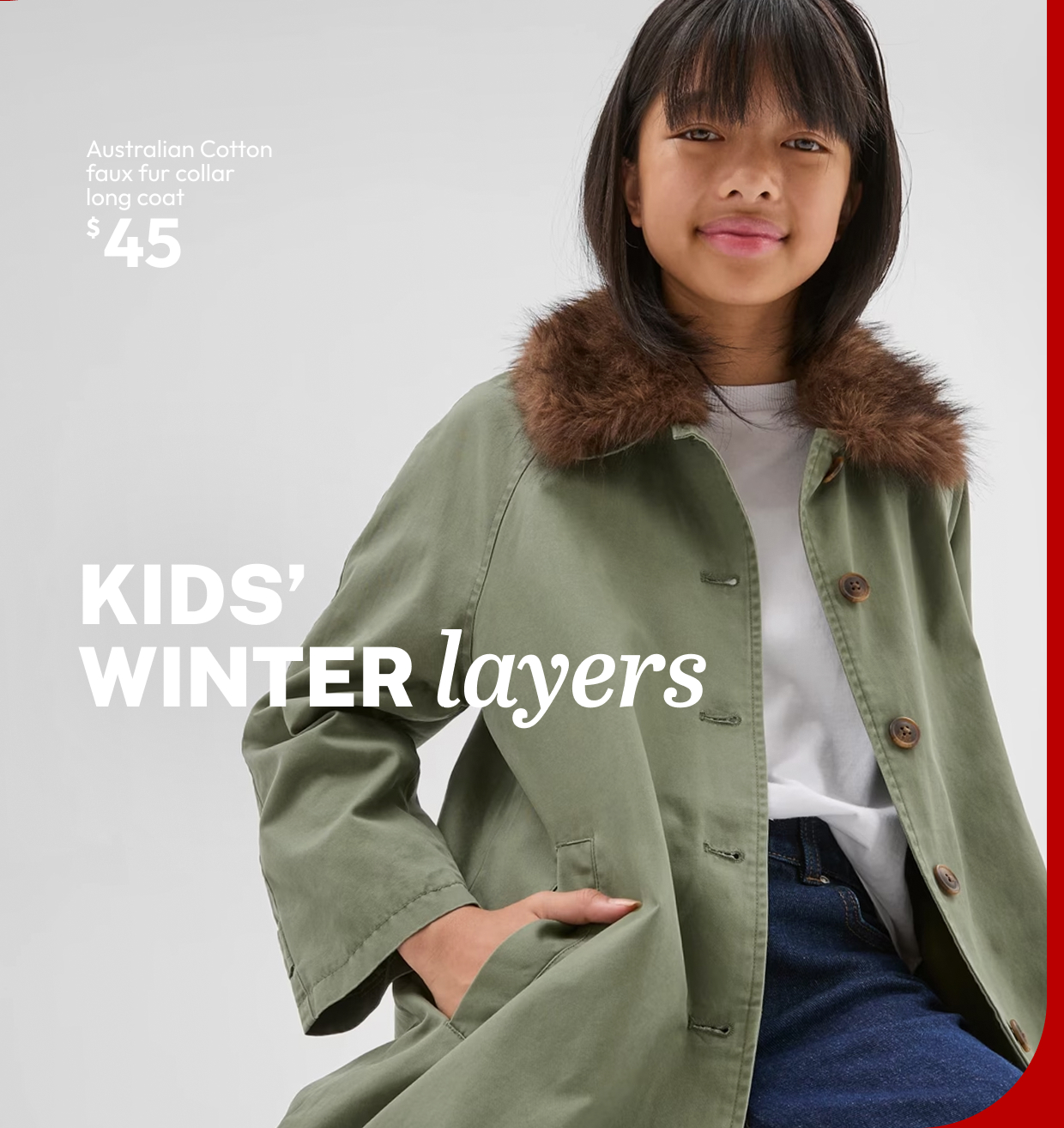 KIDS' WINTER layers