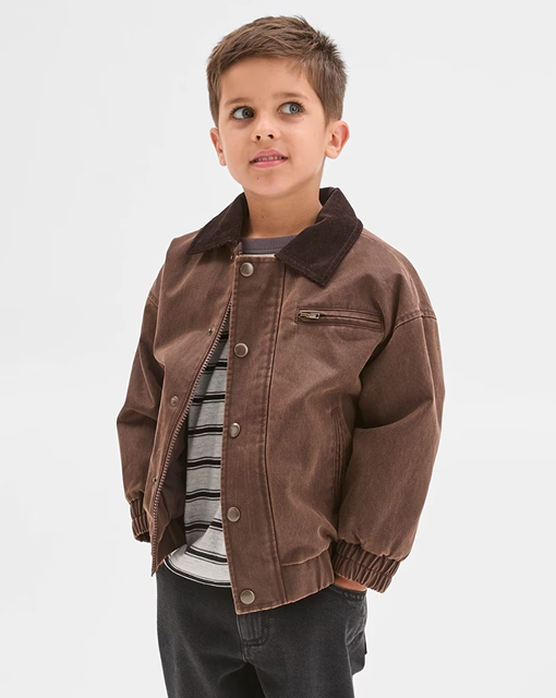 Australian cotton blend waxed jacket