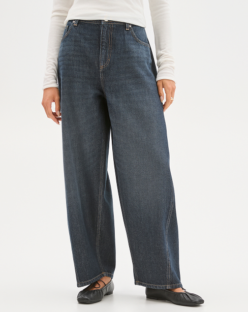 Lily Loves horseshoe leg denim jeans