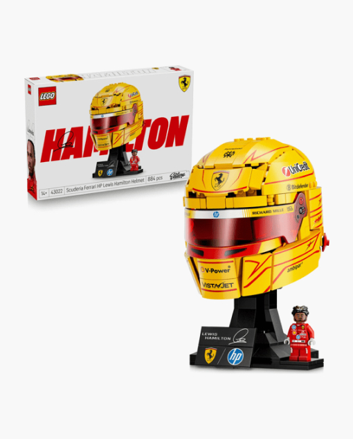 LEGO® Editions Formula 1 Scuderia Ferrari HP Lewis Hamilton Helmet