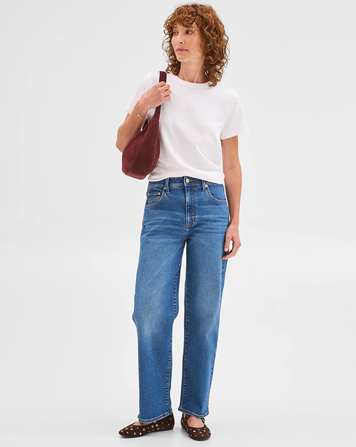 Tara slim fit straight leg denim jeans