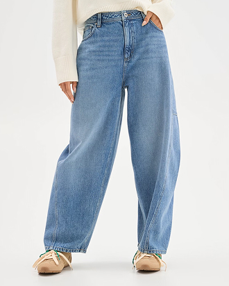 Lily Loves Australian Cotton blend horseshoe leg denim jeans
