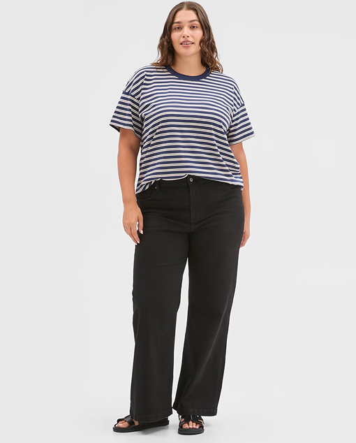 Target Curve Denim wide leg full length jeans