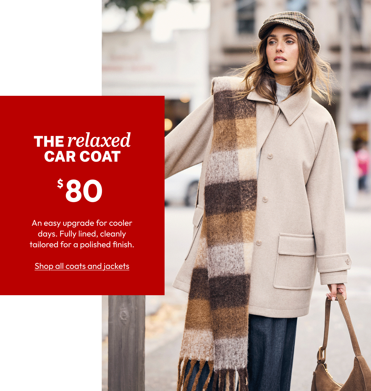 THE relaxed CAR COAT