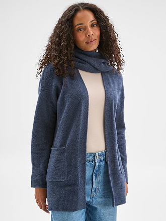 Supersoft edge to edge cardigan
