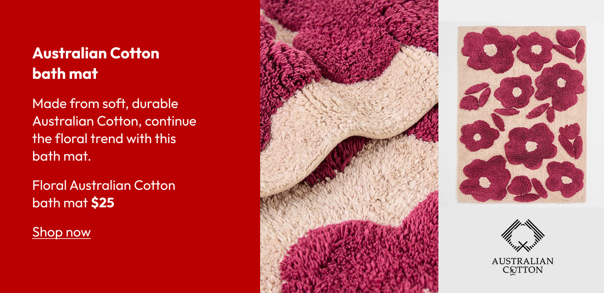Australian Cotton bath mat