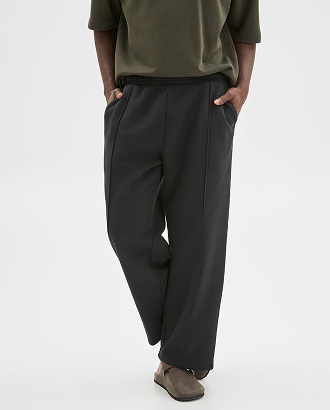 Commons Australian Cotton blend loose fit uncuffed trackpants