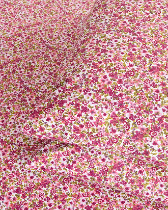 Floral printed mix & match fitted sheet
