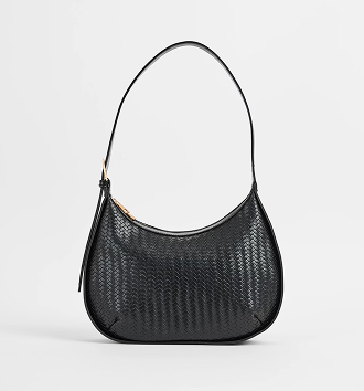 Weave shoulder bag