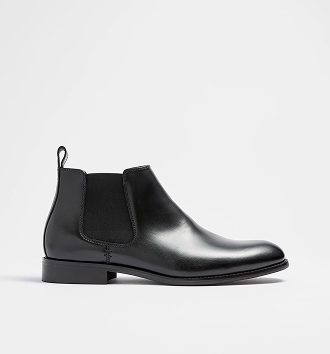 James leather chelsea boots