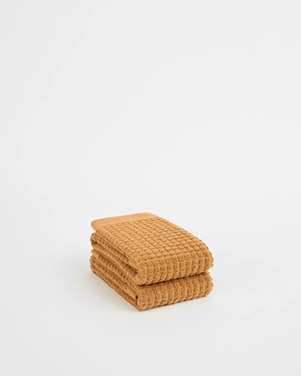Cassie Textured Australian Cotton 2 Pack Hand Towel