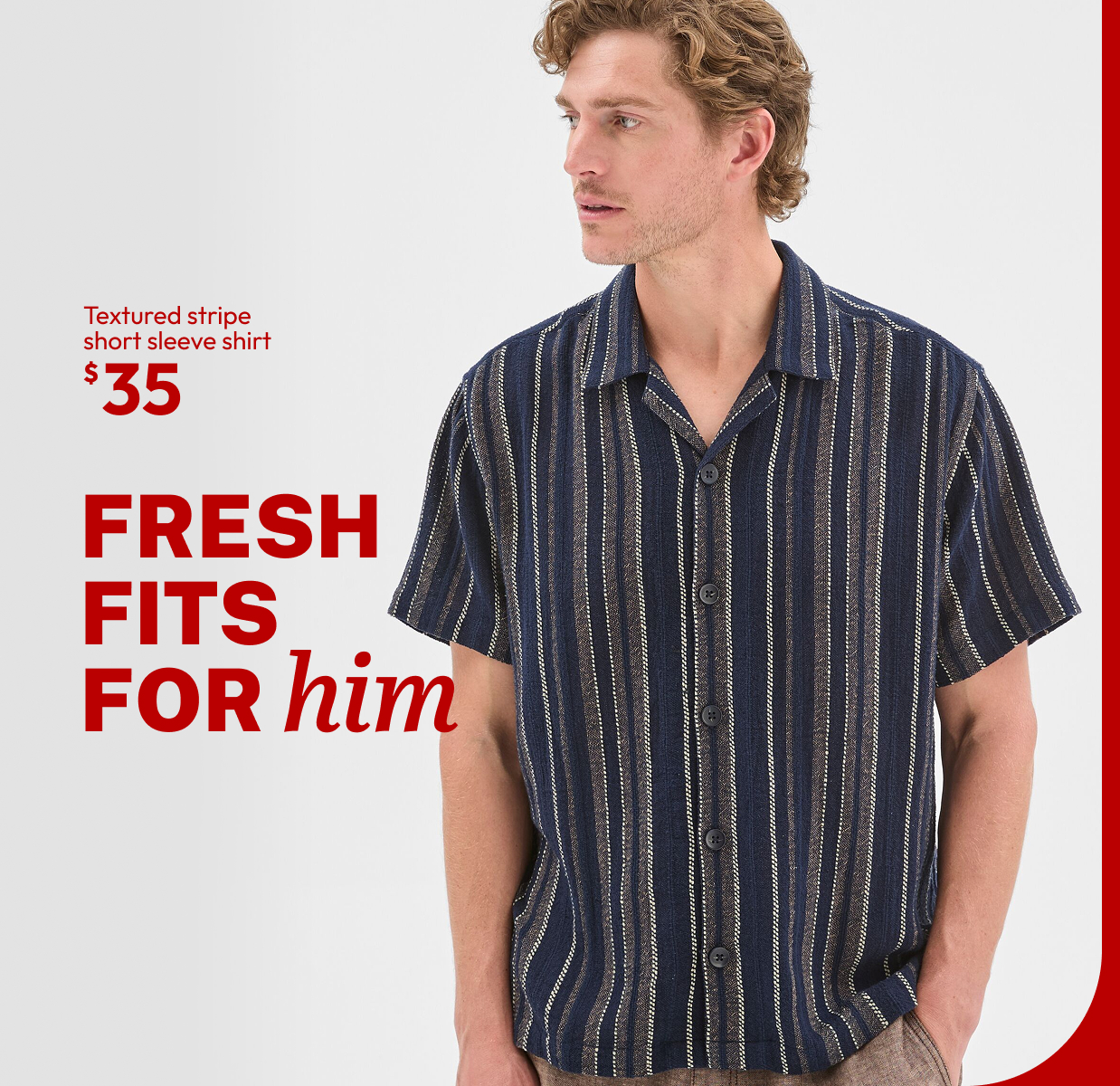 FRESH FITS FOR him