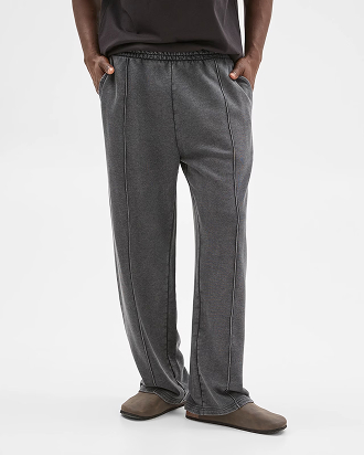 Commons Australian Cotton blend loose uncuffed trackpants