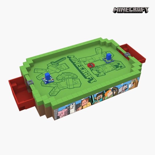 Minecraft Overworld Arcade Air Hockey