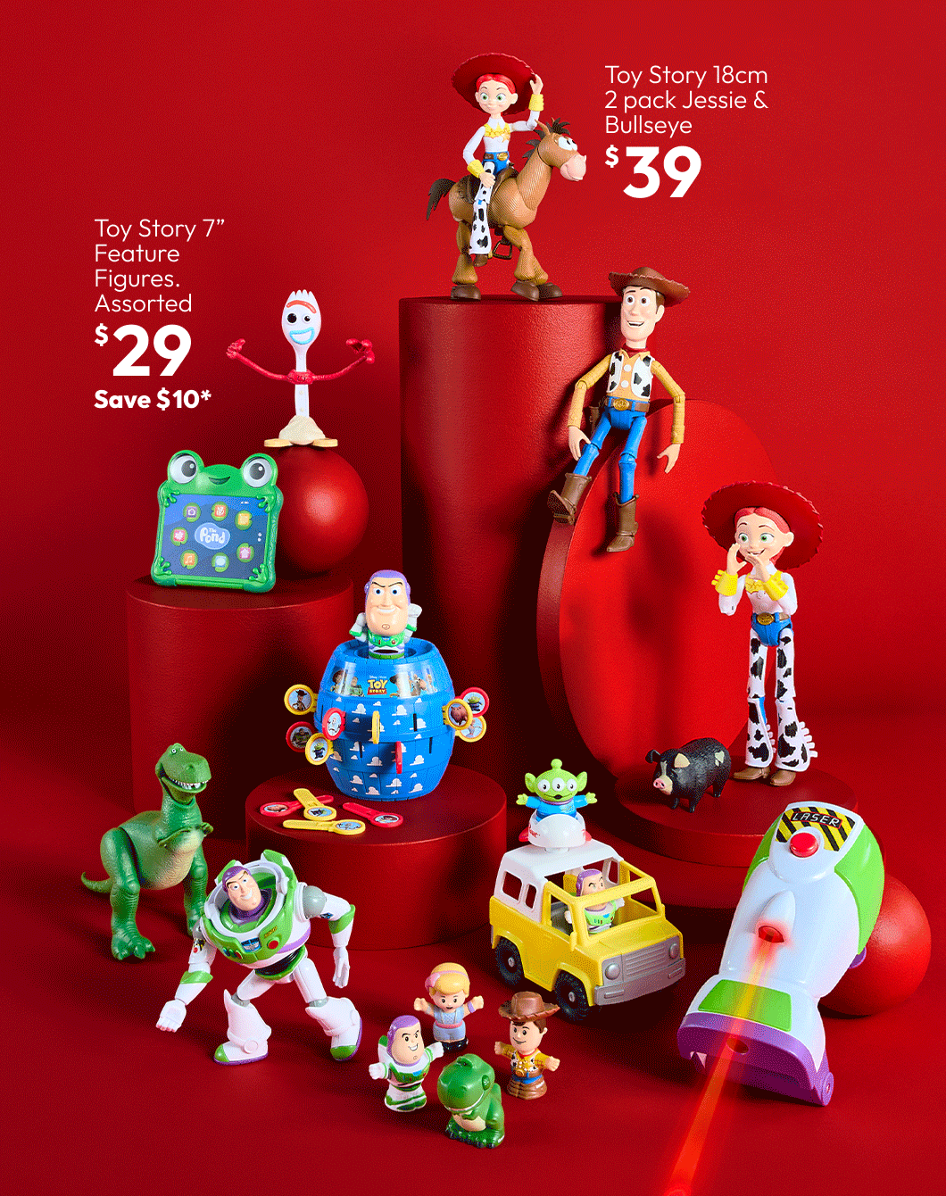 Toy Stroy 18cm 2 pack Jessie & Bullseye