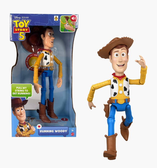 Toy Story 12” Running Woody Feature Figure