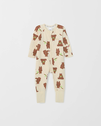 Print zip wondersuit coverall