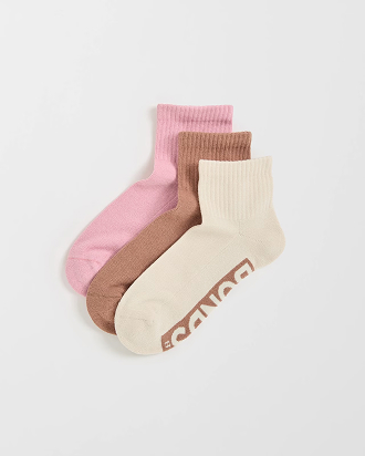 Quarter crew socks 3 pack