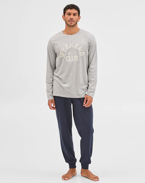 Maxx Australian Cotton blend knit PJ set