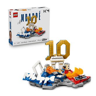 LEGO Editions Football Kylian Mbappe – Football Highlights 43013