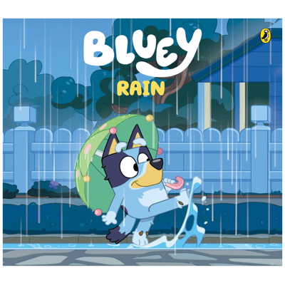 Bluey: Rain - Book